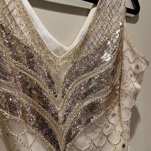 Unique Vintage 20s Flapper Dress Size Large